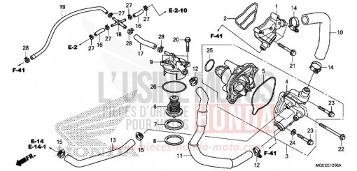 WATER PUMP VFR1200FF de 2015